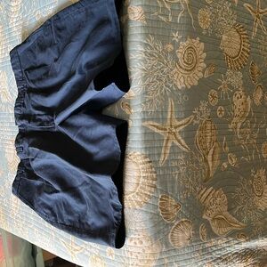 Navy cotton shorts size 40